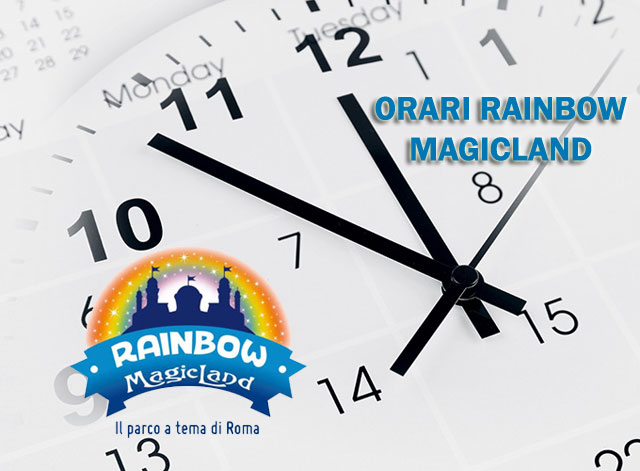 ORARI-RAINBOW-MAGICLAND ORARI-RAINBOW-MAGICLAND