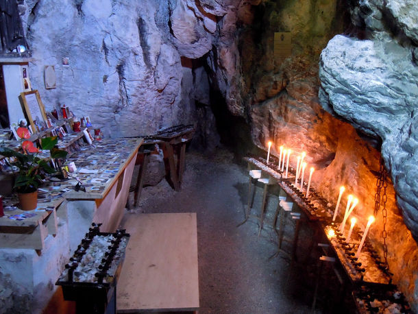 grotta san benedetto alla mentorella giubileo 2016