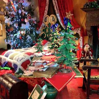 Camera di Babbo Natale al Castello di Lunghezza